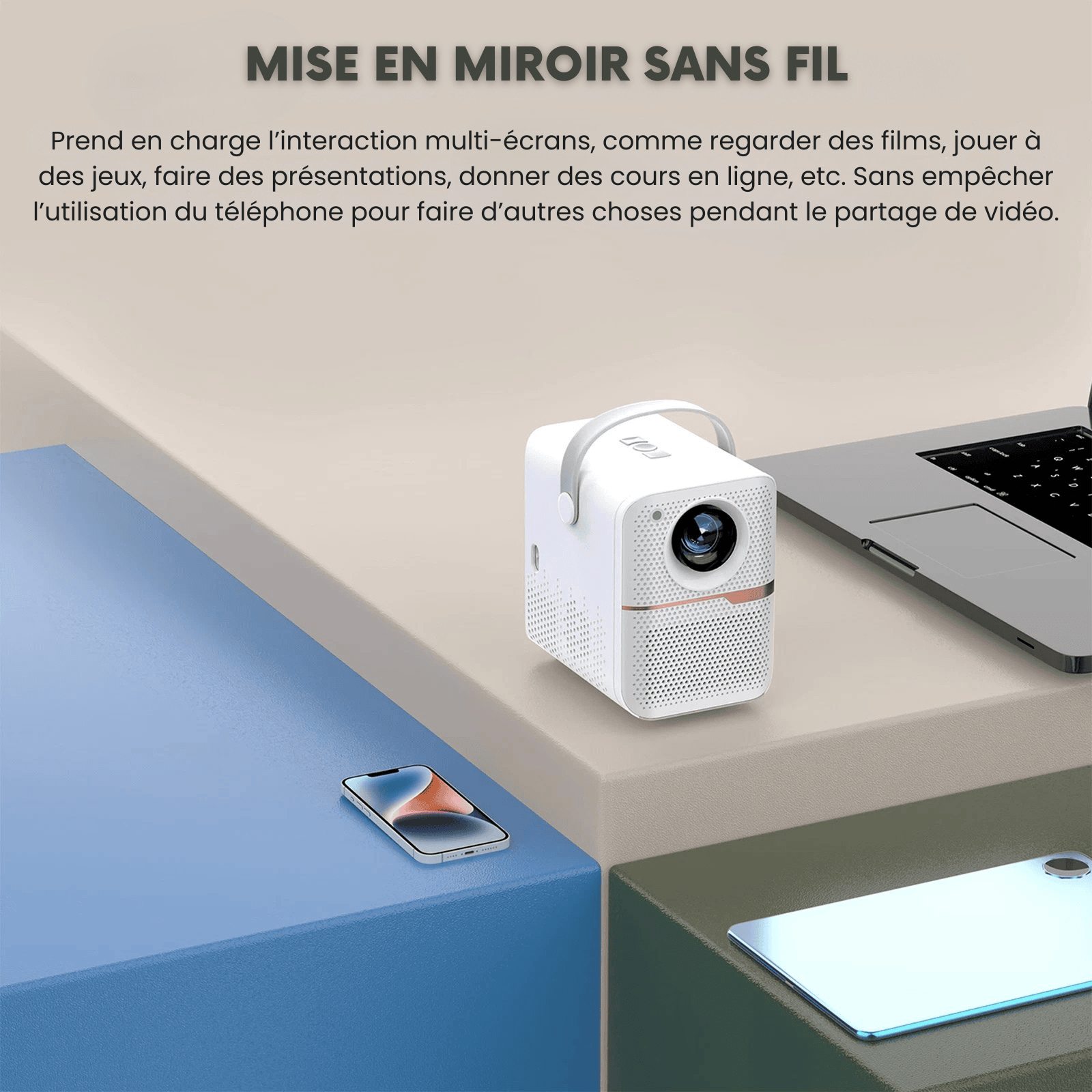 Vidéoprojecteur portable Android - ORYX