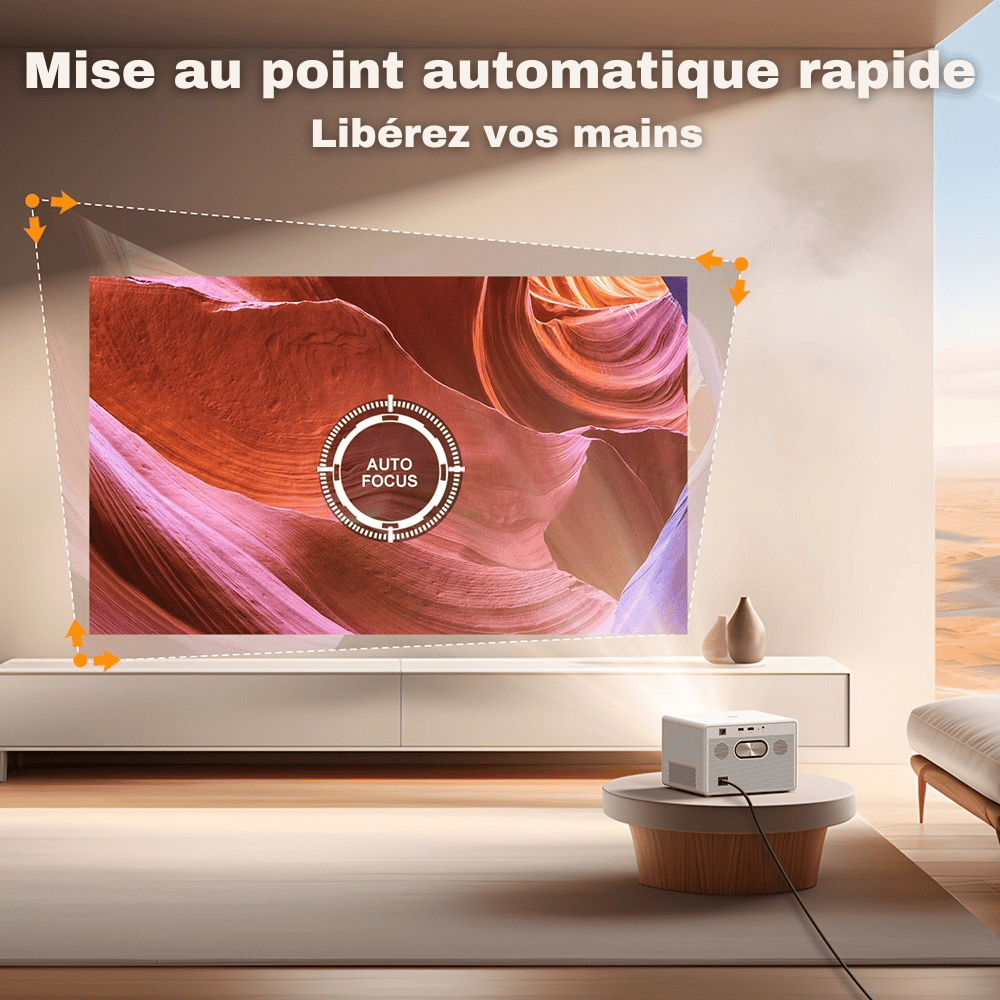 Vidéoprojecteur portable LCD  - BYINTEK T5 - Oryx