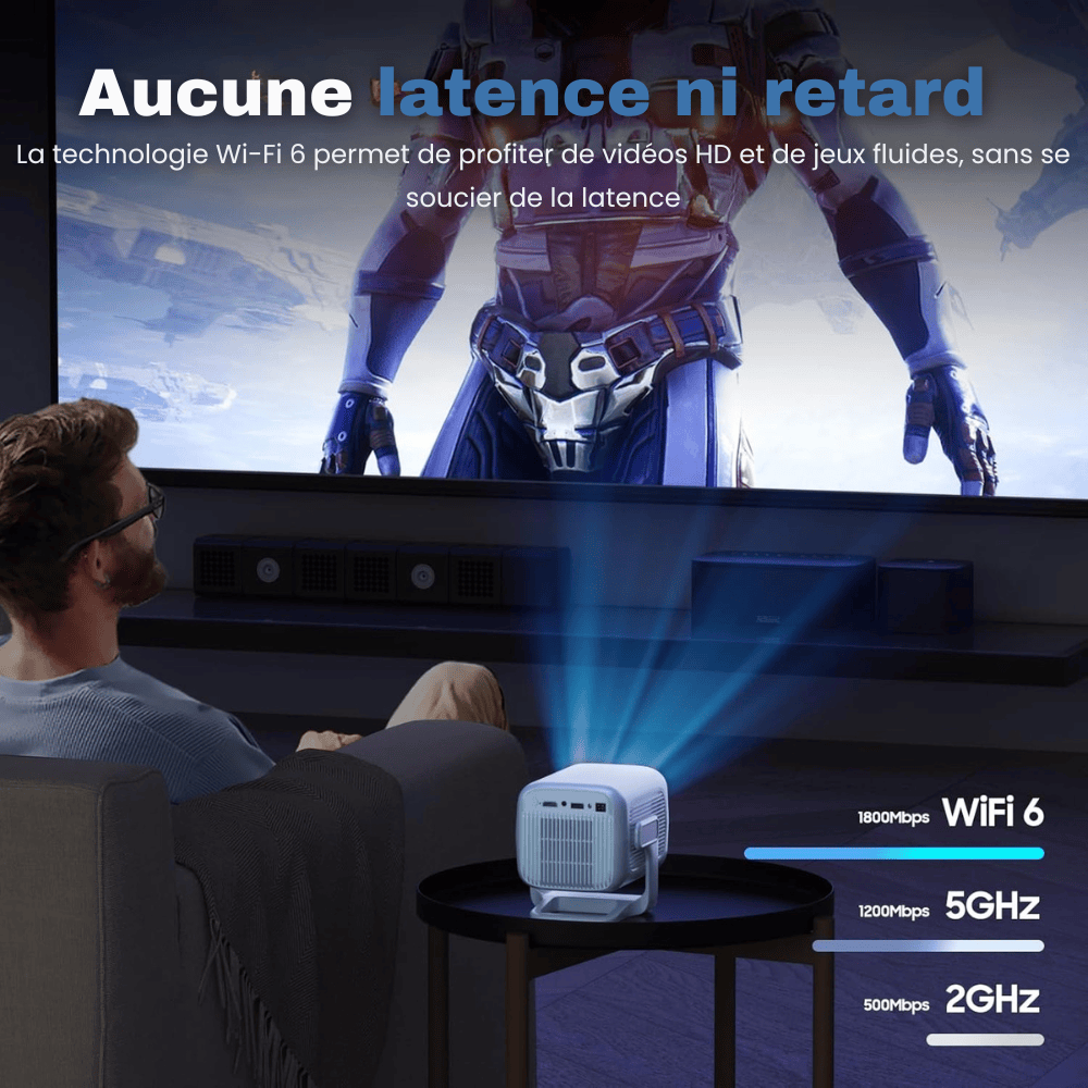 Vidéoprojecteur portable - Flixtone D9W - Oryx