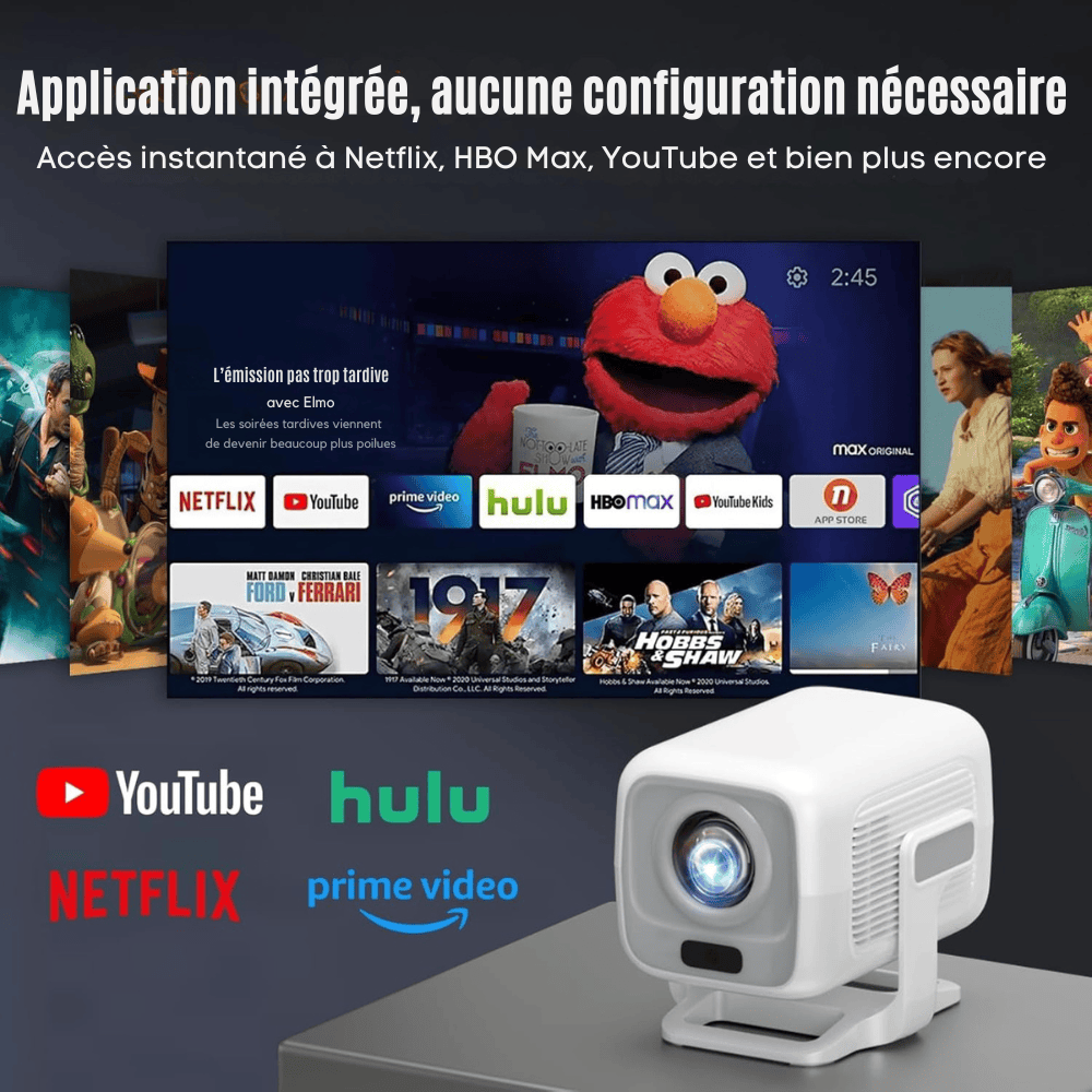 Vidéoprojecteur portable - Flixtone D9W - Oryx