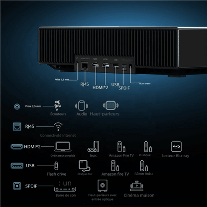 Vidéoprojecteur laser Full HD Daytime - Oryx