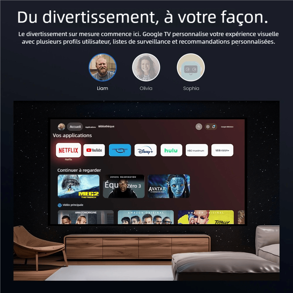 Vidéoprojecteur 4K LED - Dangbei Mars Pro 2