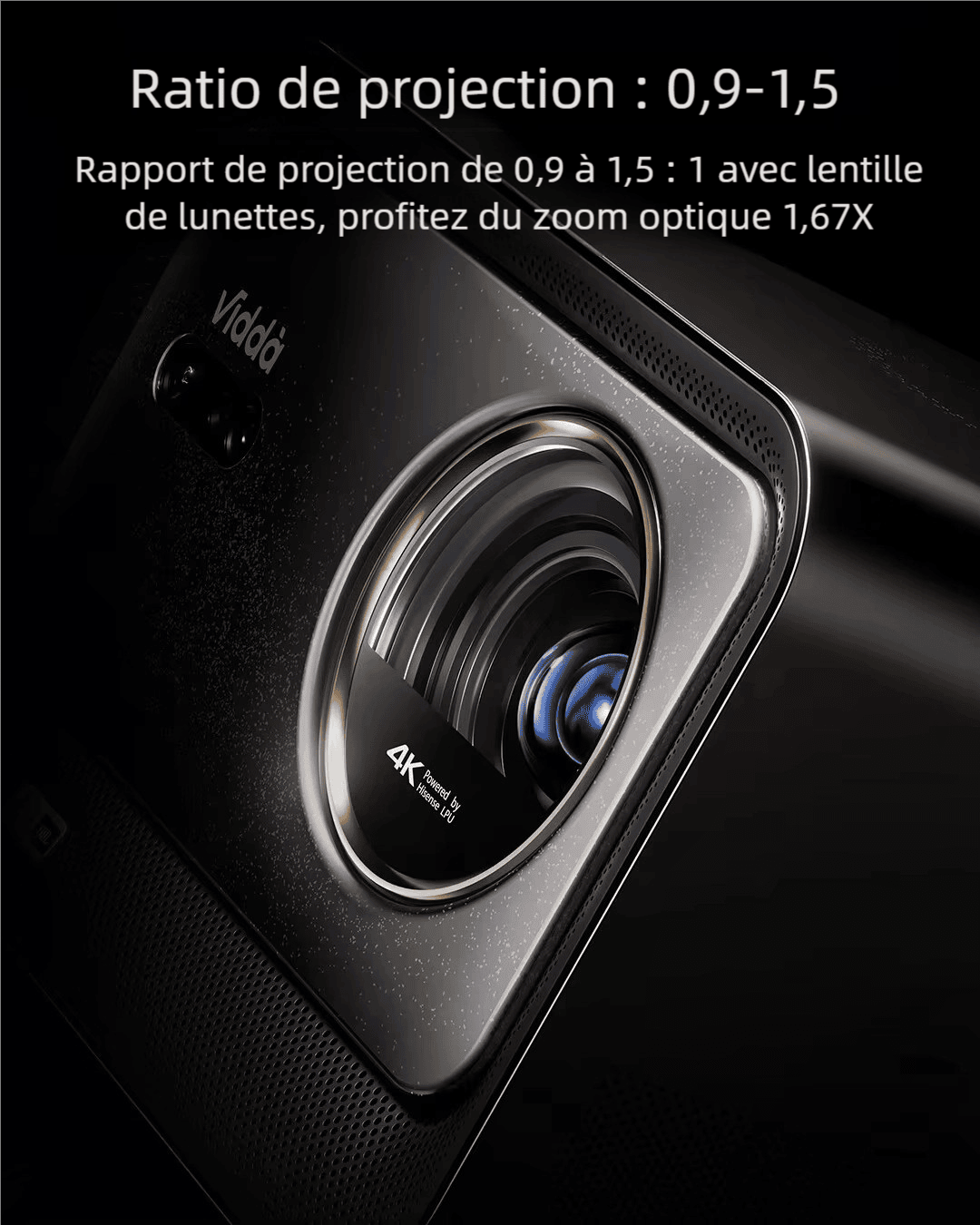 Vidéoprojecteur Laser Vidda C3 Ultra  4K - Oryx