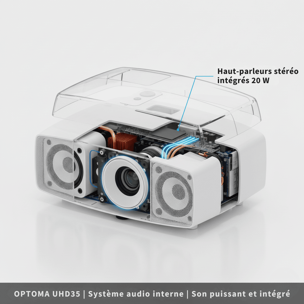 Vidéoprojecteur 4K Gaming - Optoma UHD35+