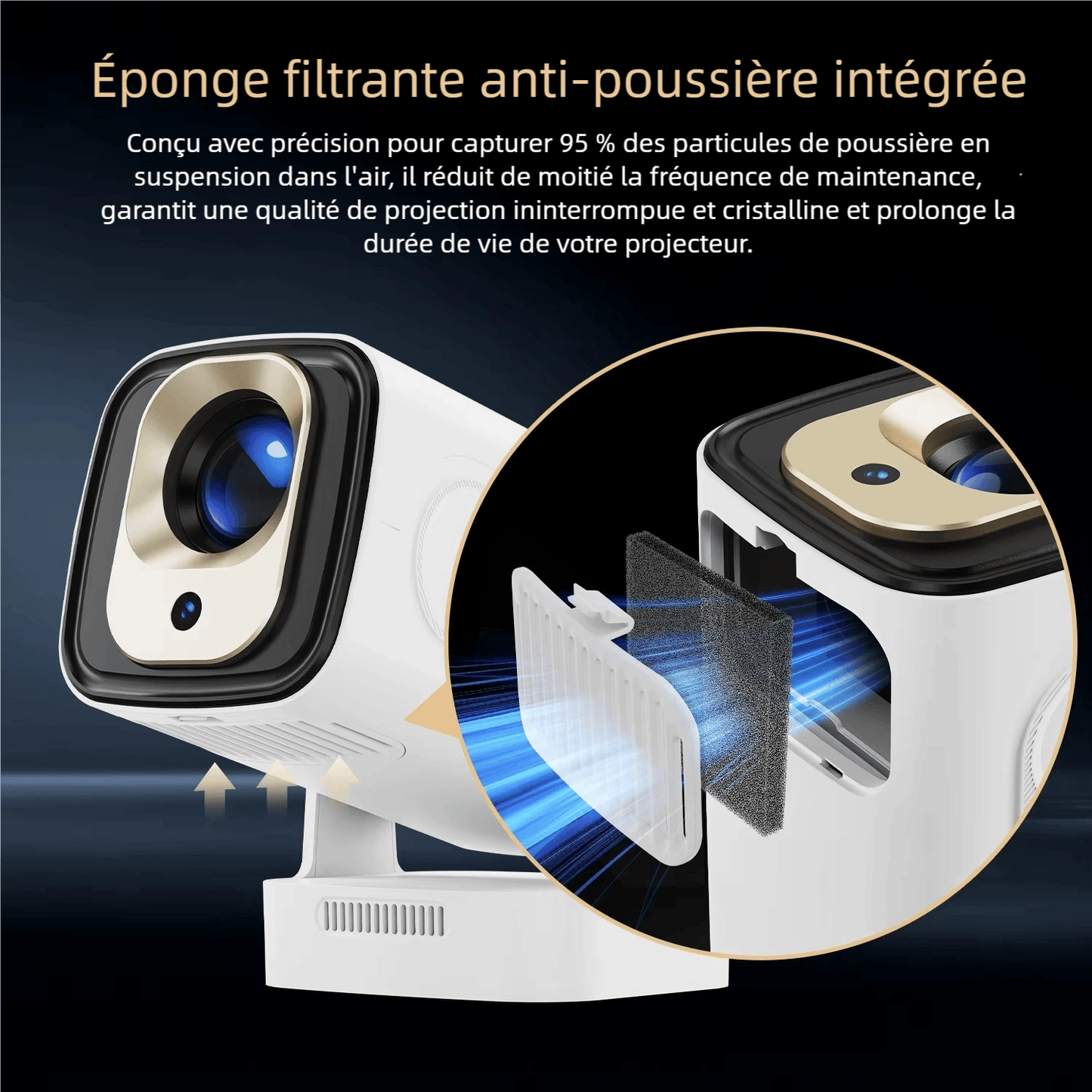 Mini Vidéoprojecteur 4K - Magcubic HY310