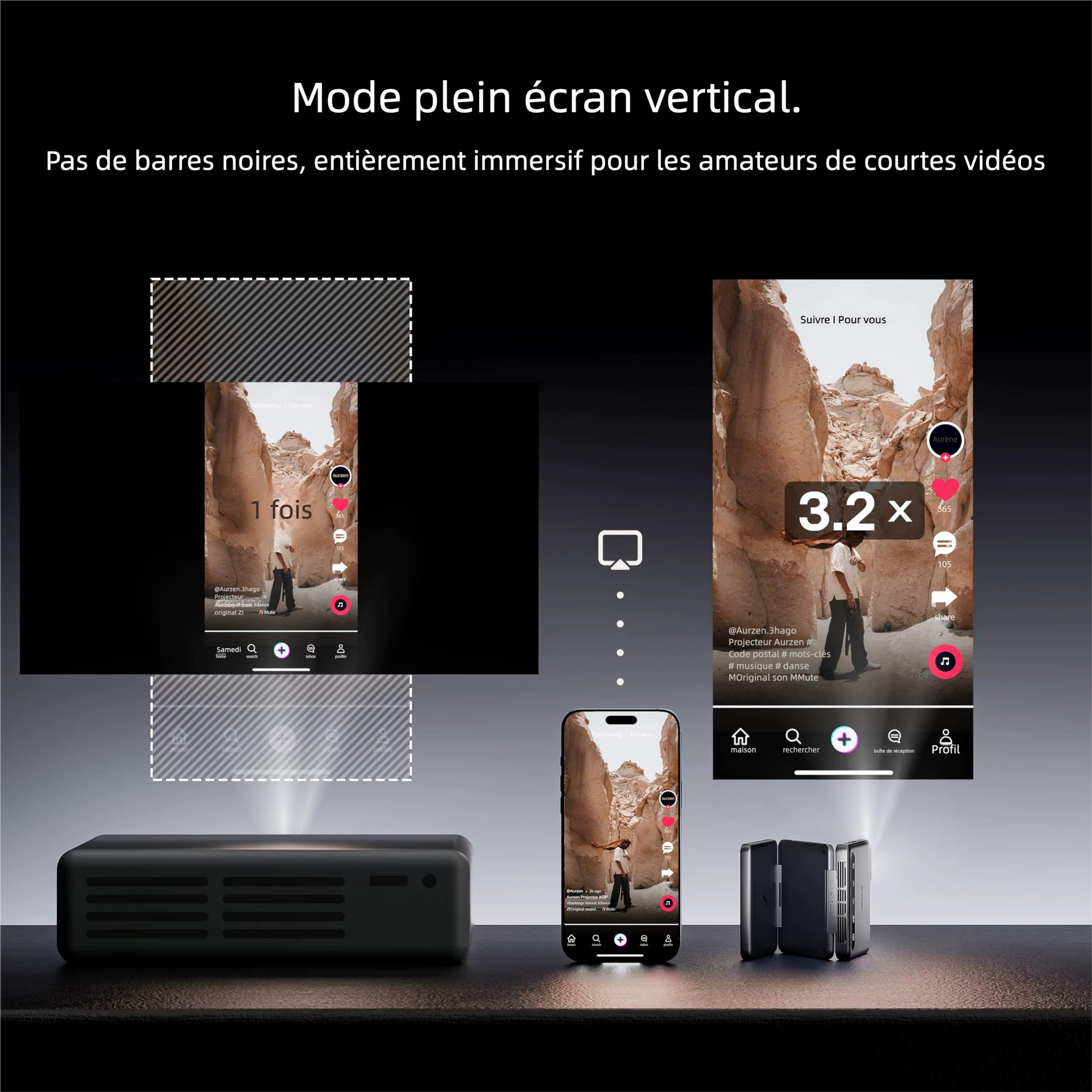 Mini Vidéoprojecteur ZIP - Oryx