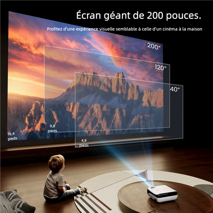 Mini Vidéoprojecteur HAPPRUN 1080P - Oryx