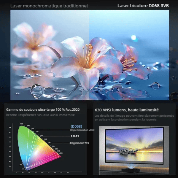 Vidéoprojecteur laser Full HD Daytime - Oryx