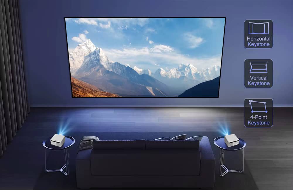 Vidéoprojecteur portable - Flixtone D9W - Oryx