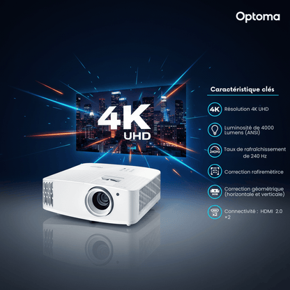 Vidéoprojecteur 4K Gaming - Optoma UHD35+