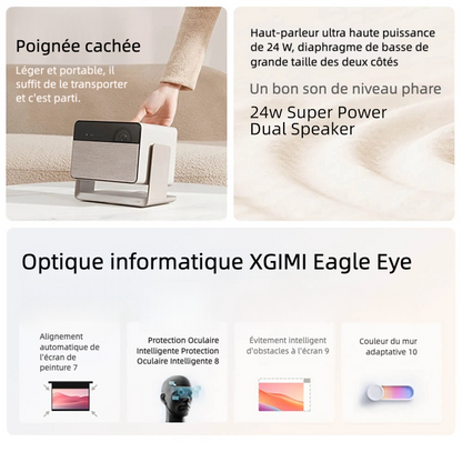 Vidéoprojecteur portable XGIMI RS 10 Mini - Oryx