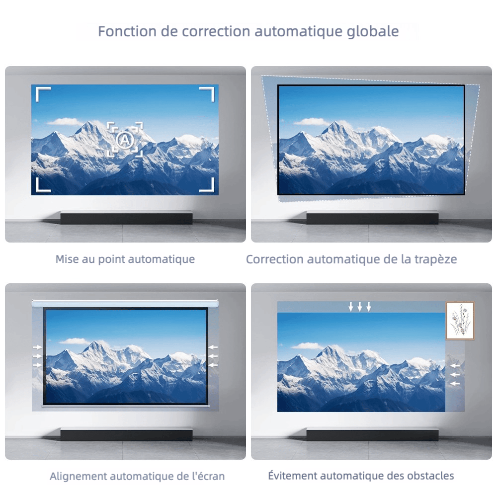 Vidéoprojecteur portable - Flixtone D9W - Oryx